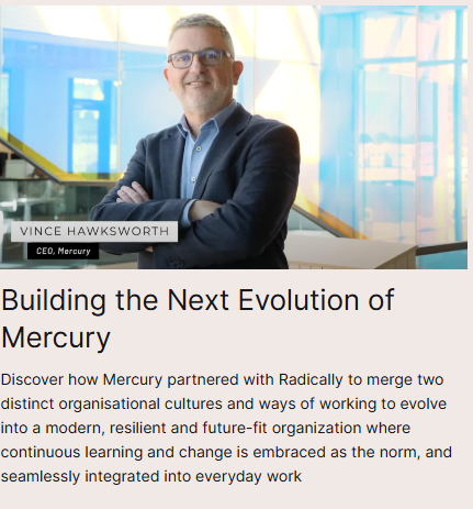 Mercury case study Operating model productivity