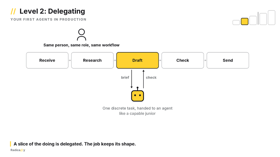 AI levels of maturity - 05 - Level 2 Delegating